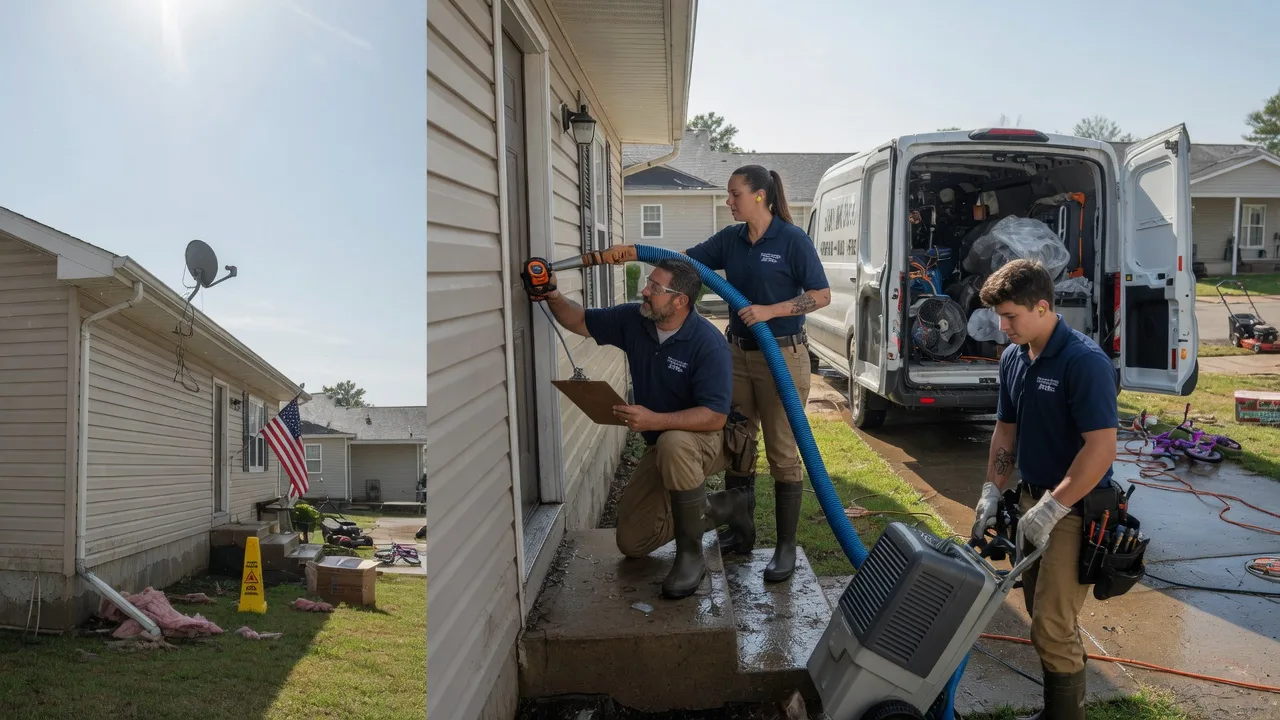 Ceiling Water Damage Restoration in Bozrah, CT near me